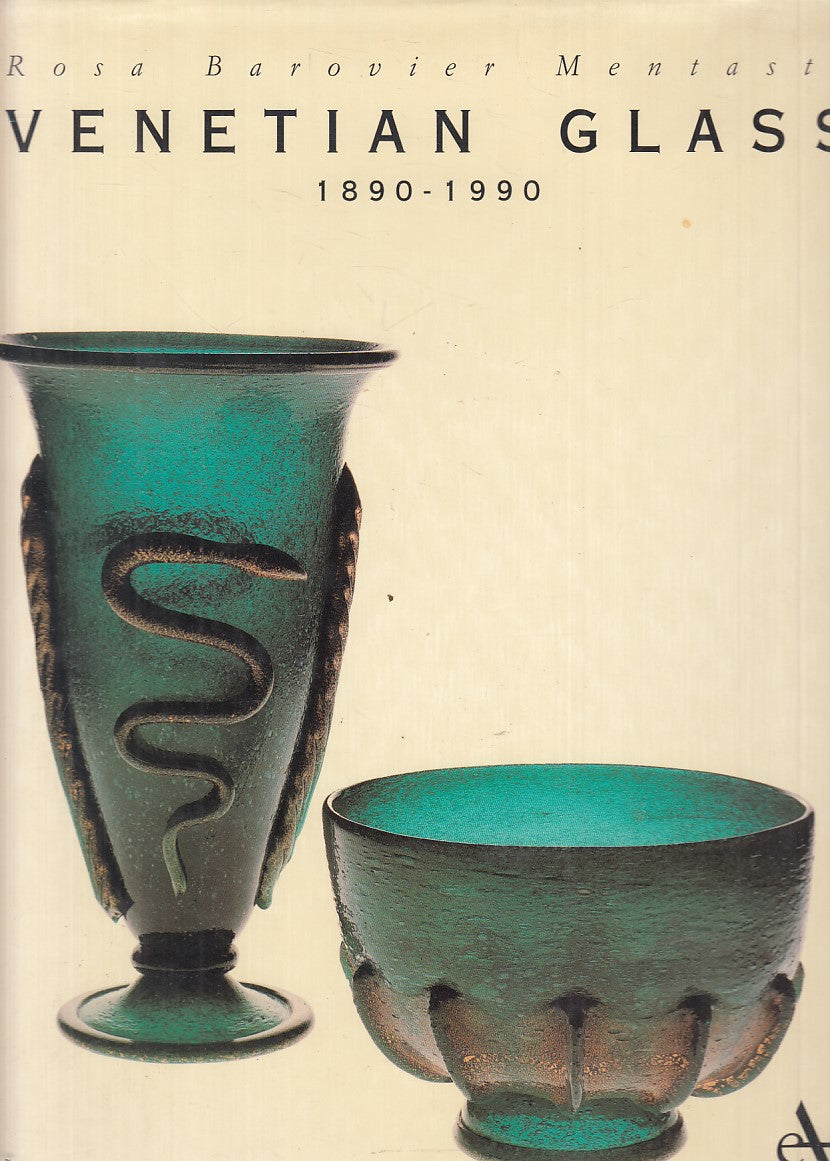 LT- VENETIAN GLASS 1890/1990 ENGLISH- MENTASTI - ARSENALE --- 1993 - CS - YFS855