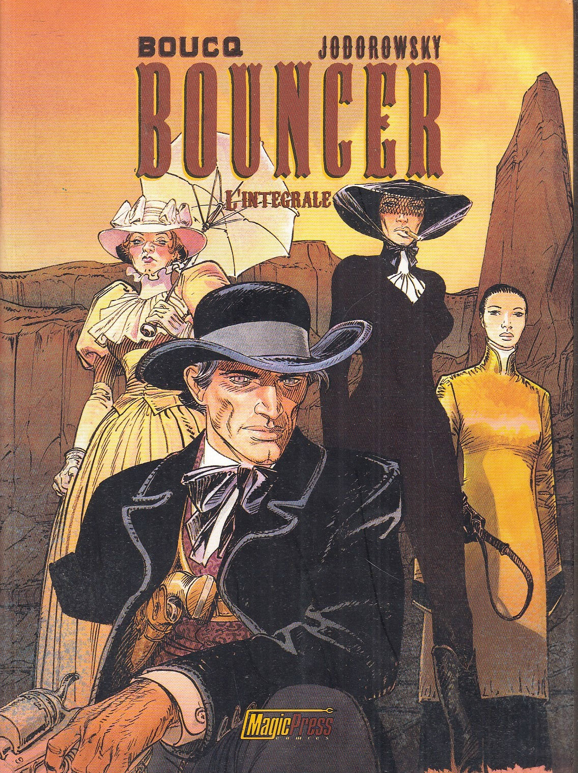 LN- BOUNCER L'INTEGRALE A FUMETTI- BOUCQ JODOROWSKY- MAGIC PRESS--- 2006- B- VHX