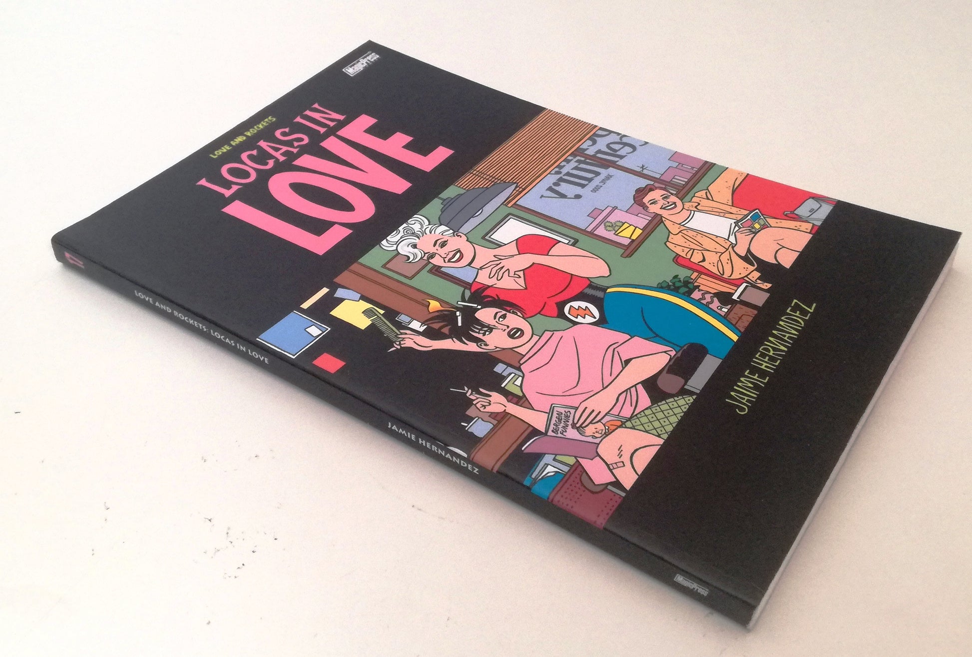 LN- LOVE AND ROCKETS LOCAS IN LOVE FUMETTI- JAIME HERNANDEZ- MAGIC- 2009- B- VHX