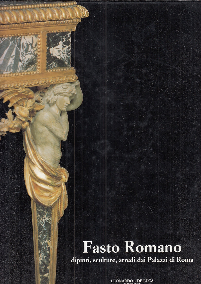 LT- FASTO ROMANO CATALOGO MOSTRA -- LEONARDO DE LUCA --- 1991 - CS - YFS940