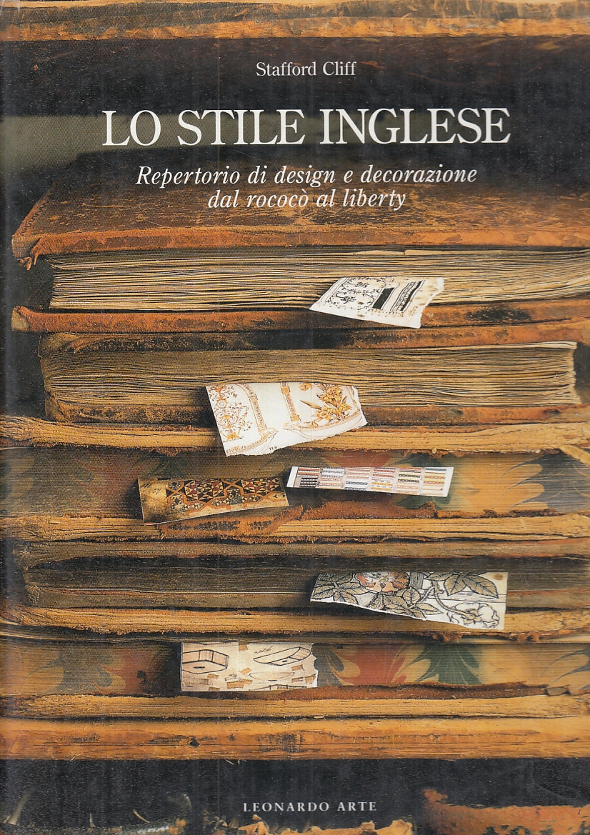 LT- LO STILE INGLESE ROCOCO'- STAFFORD CLIFF - LEONARDO ARTE--- 1998- CS- YFS928