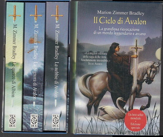 LF- IL CICLO DI AVALON COFANETTO 3 VOLUMI- ZIMMER BRADLEY- TEA--- 1995- B- XFS33
