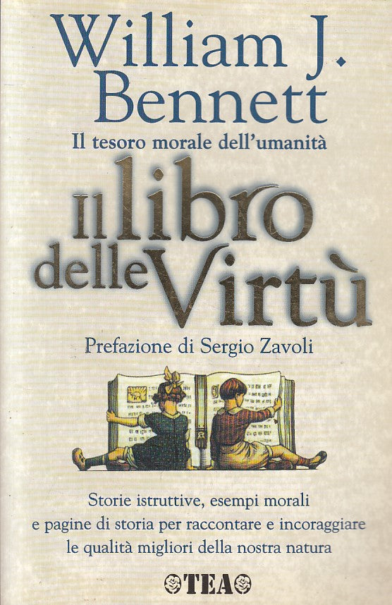 LS- IL LIBRO DELLE VIRTU' - BENNETT - TEA -- 1a ED. - 1999 - B - YFS377