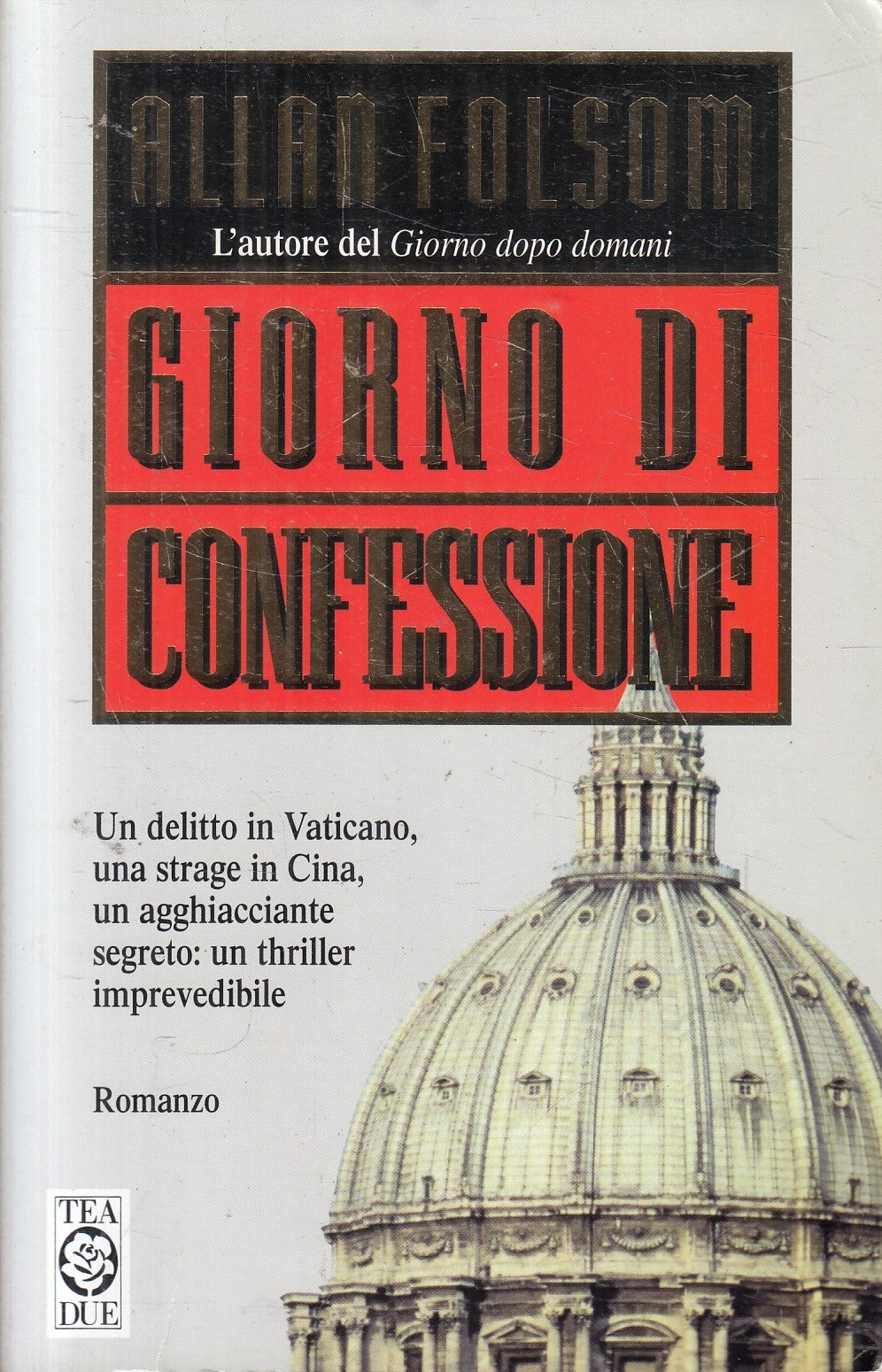 Giorno di confessione - Allan Folsom - Tea Teadue - JXS325