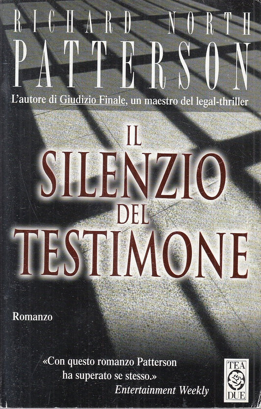 LN2- IL SILENZIO DEL TESTIMONE - PATTERSON - TEA TEADUE - B - JXS135