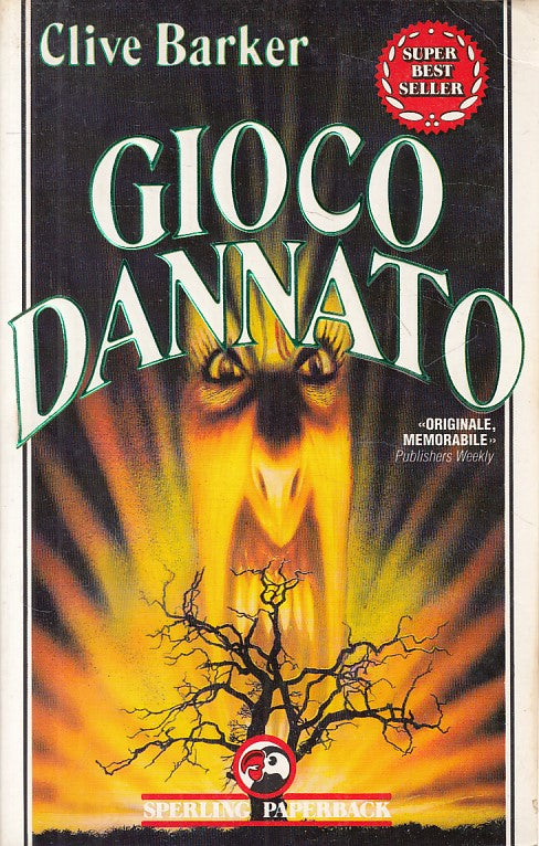 LN- GIOCO DANNATO - CLIVE BARKER - SPERLING -- 1a ED. - 1991 - B - YFS394