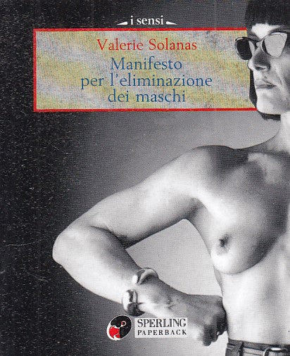 LZ- MANIFESTO ELIMINAZIONE MASCHI - SOLANAS - SPERLING --- 1996- B- ZDS541