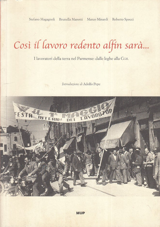 LS- COSI IL LAVORO REDENTO ALFIN SARA' PARMENSE-- MUP PARMA--- 2005 - B - YFS275