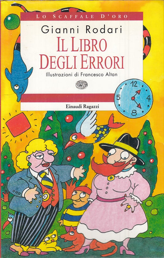 LN- IL LIBRO DEGLI ERRORI - RODARI- EINAUDI- SCAFFALE D'ORO-- 1995 - CS - ZFS401