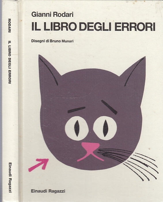 LB- IL LIBRO DEGLI ERRORI - GIANNI RODARI BRUNO MUNARI - EINAUDI--- 2008- C- RGZ