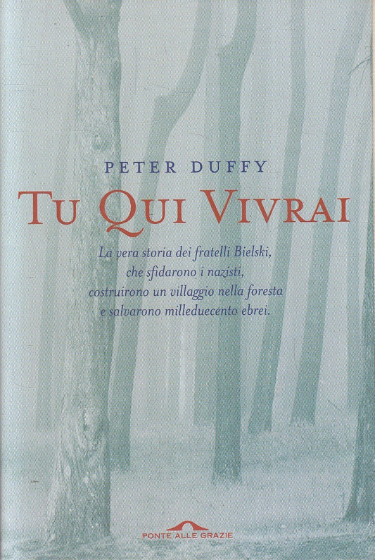 TU QUI VIVRAI - PETER DUFFY - PONTE ALLE GRAZIE SAGGI - B - JXS274