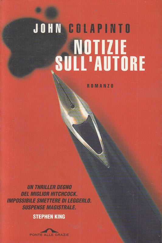 LN2- NOTIZIE  SULL'AUTORE - COLAPINTO - PONTE ALLE GRAZIE - B - JXS165