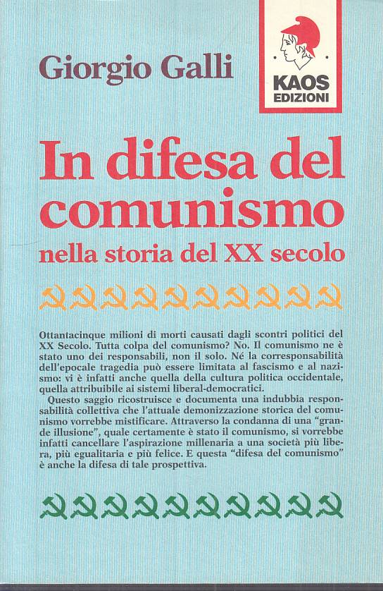 LS- IN DIFESA DEL CONSUMISMO - GALLI - KAOS -- 1a ED. - 1998 - B - YTS377