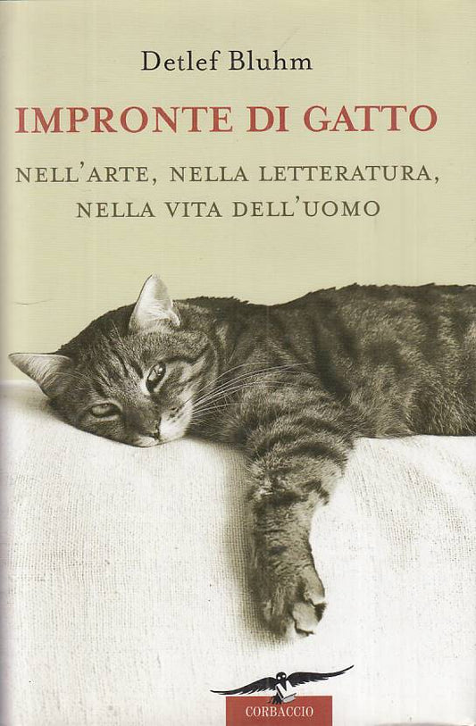 LN- IMPRONTE DI GATTO ARTE LETTERATURA- BLUHN - CORBACCIO --- 2006 - CS - YFS315