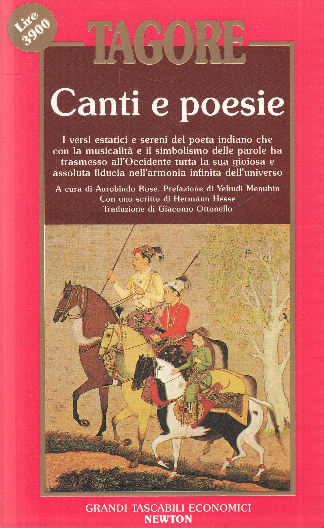 CANTI E POESIE - TAGORE - NEWTON GRANDI TASCABILI ECONOMICI - B - JXS174