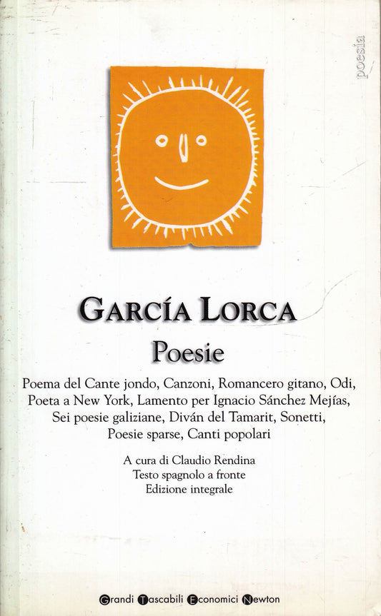 POESIE - GARCIA LORCA- NEWTON- GRANDI TASCABILI ECONOMICI 210-- 1993- B- XFS