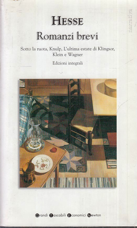 LN2- ROMANZI BREVI - HESSE - GRANDI TASCABILI ECONOMICI NEWTON - B - XFS
