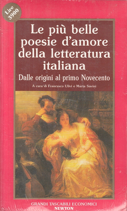 LN2- LE PIU' BELLE POESIE DELLA LETTERATURA ITALIANA- NEWTON- TASCABILI- B- JXS9