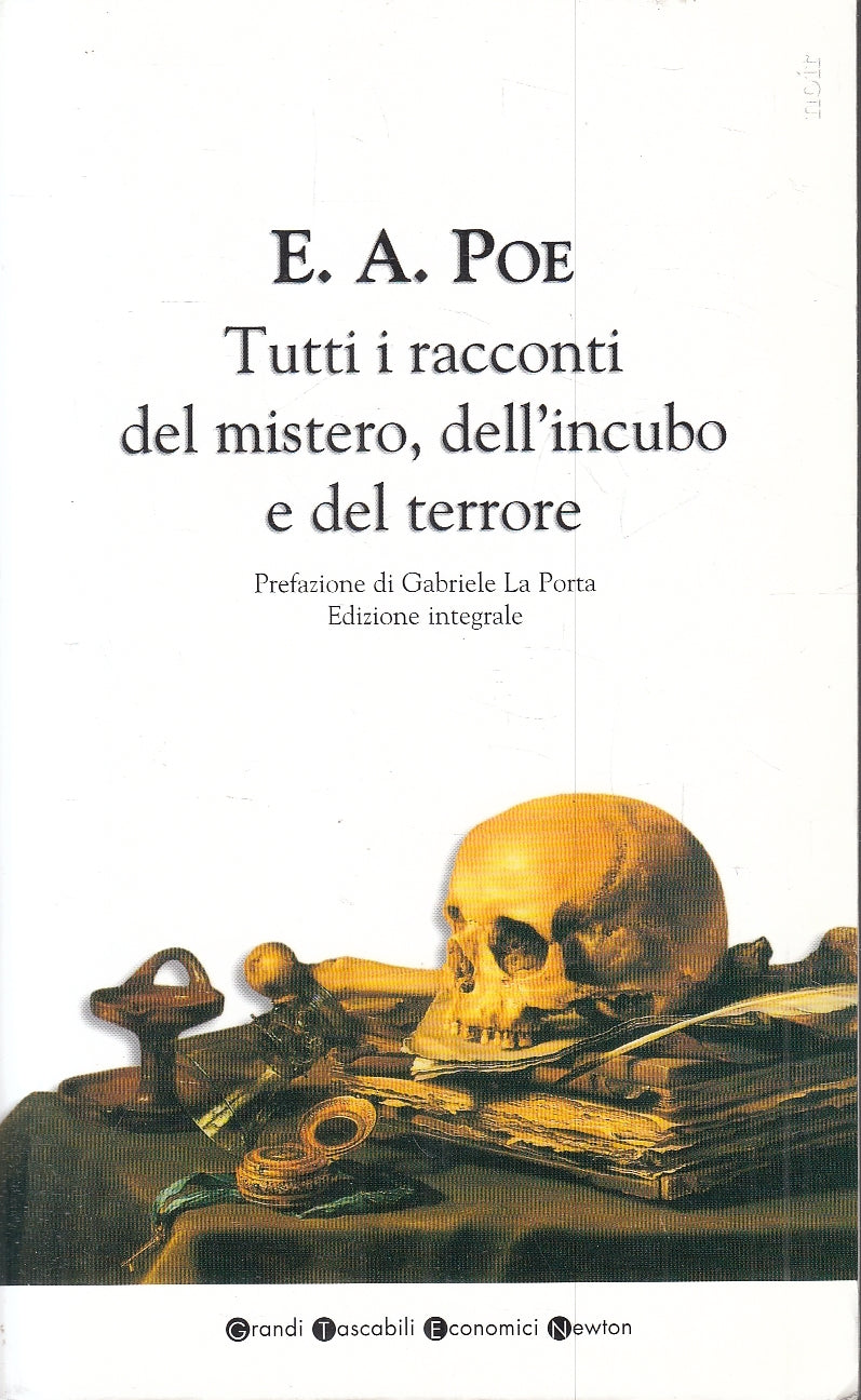 LN2- TUTTI I RACCONTI MISTERO INCUBO TERRORE - POE- NEWTON GRANDI TASCABILI- XFS