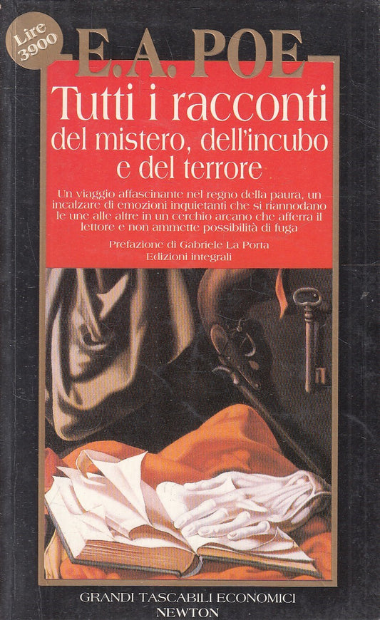 TUTTI I RACCONTI MISTERO INCUBO TERRORE - E.A. POE - NEWTON - B - JXS152
