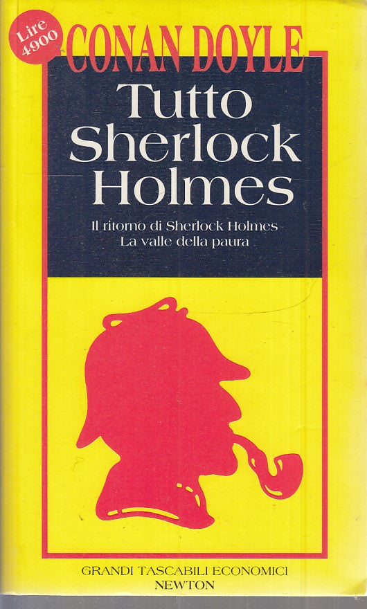 TUTTO SHERLOCK HOLMES 3 - CONAN DOYLE - NEWTON GRANDI TASCABILI - B - JXS40