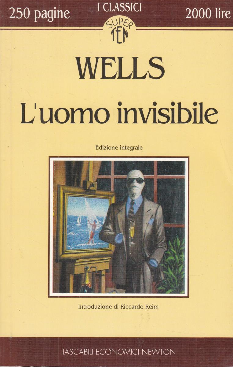 LN2- L'UOMO INVISIBILE - WELLS - NEWTON CLASSICI - B - JXS149
