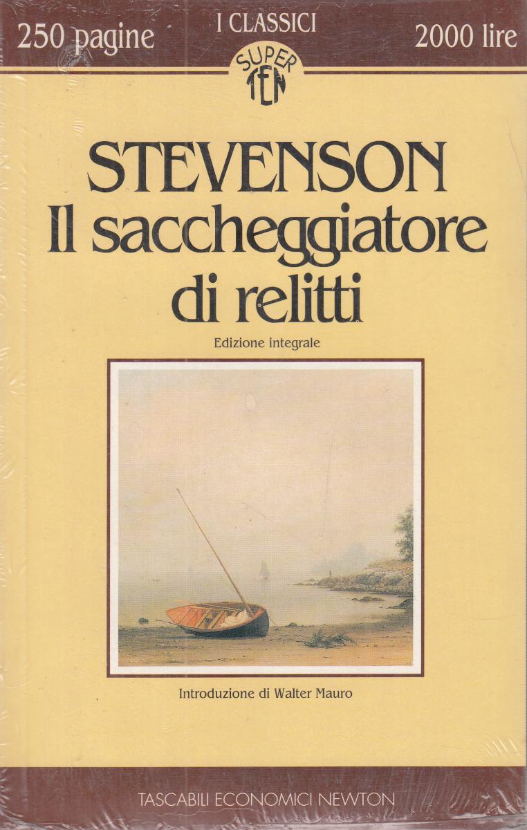 LN2- IL SACCHEGGIATORE DI RELITTI - STEVENSON - NEWTON CLASSICI - B - JXS149
