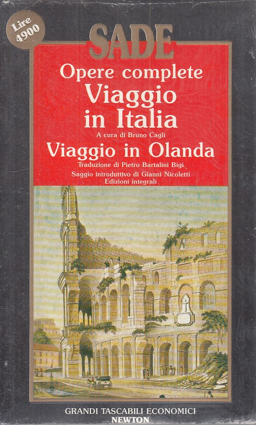 LS- VIAGGIO IN ITALIA E IN OLANDA SIGILLATO - SADE - NEWTON --- 1993 - B - YFS40