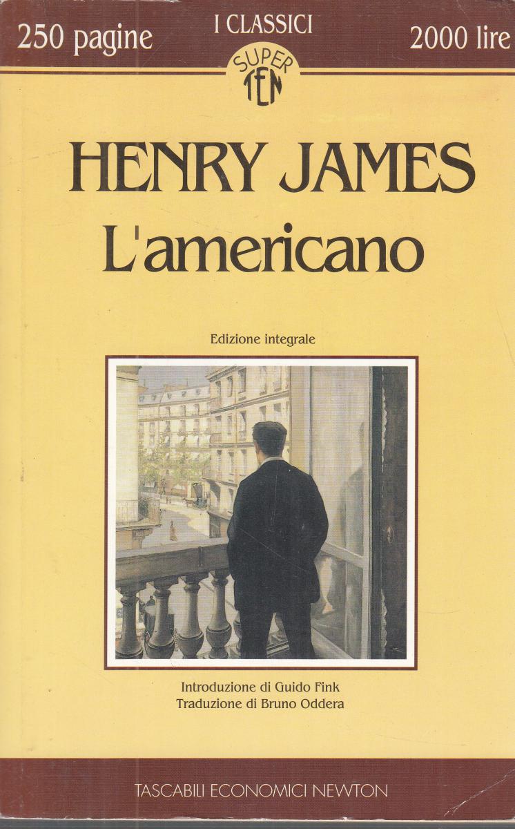 LN2- L'AMERICANO - HENRY JAMES - NEWTON CLASSICI - B - JXS149