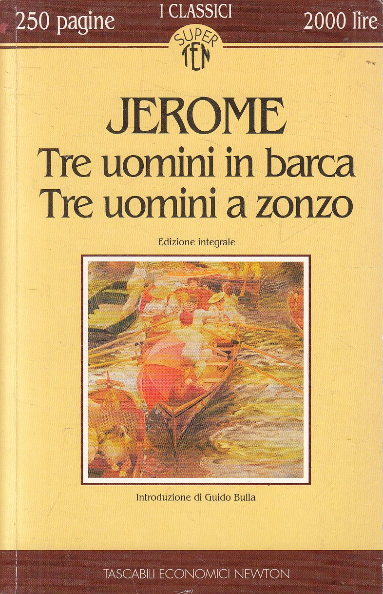 TRE UOMINI IN BARCA UOMINI A ZONZO - JEROME - NEWTON SUPERTEN - B - JXS310