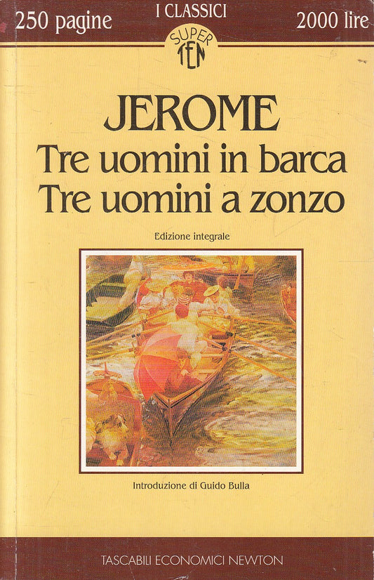 TRE UOMINI IN BARCA UOMINI A ZONZO - JEROME - NEWTON SUPERTEN - B - JXS310