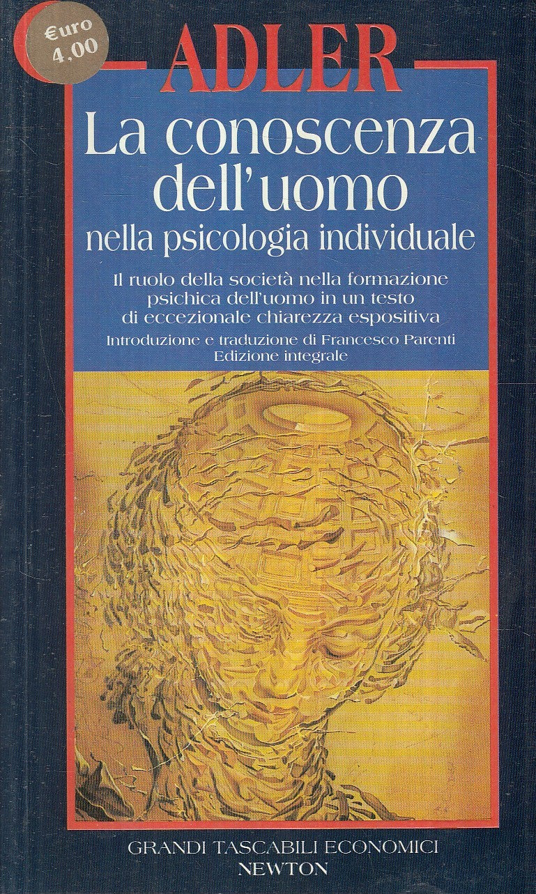 LN2- LA CONOSCENZA DELL'UOMO- ADLER - GRANDI TASCABILI ECONOMICI NEWTON - JXS258