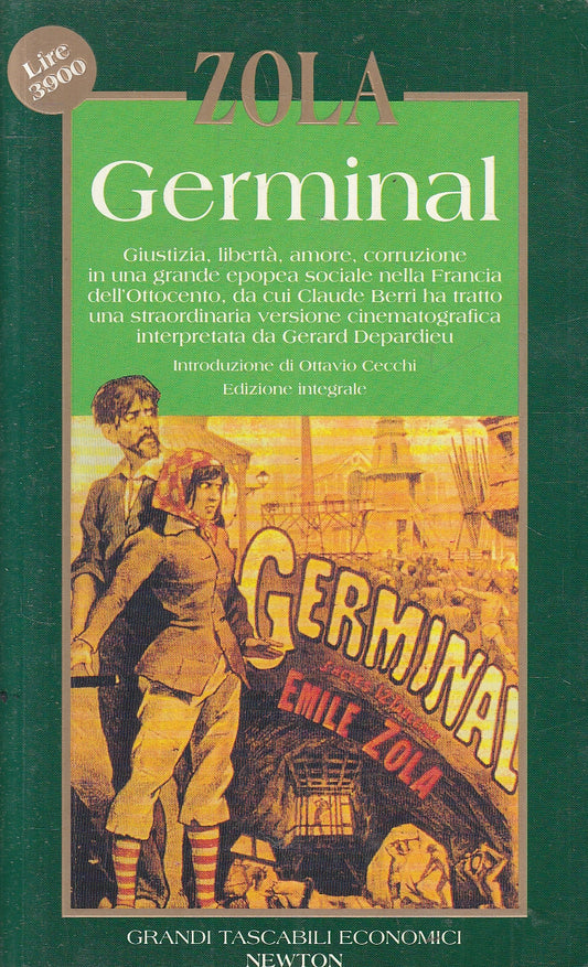 LN2- GERMINAL - EMILE ZOLA - NEWTON GRANDI TASCABILI ECONOMICI - B - JXS165