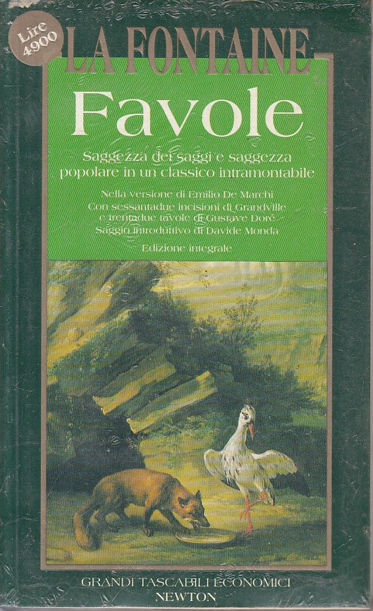 LN- FAVOLE SIGILLATO - LA FONTAINE - NEWTON - GTE -- 1994 - B - YFS594