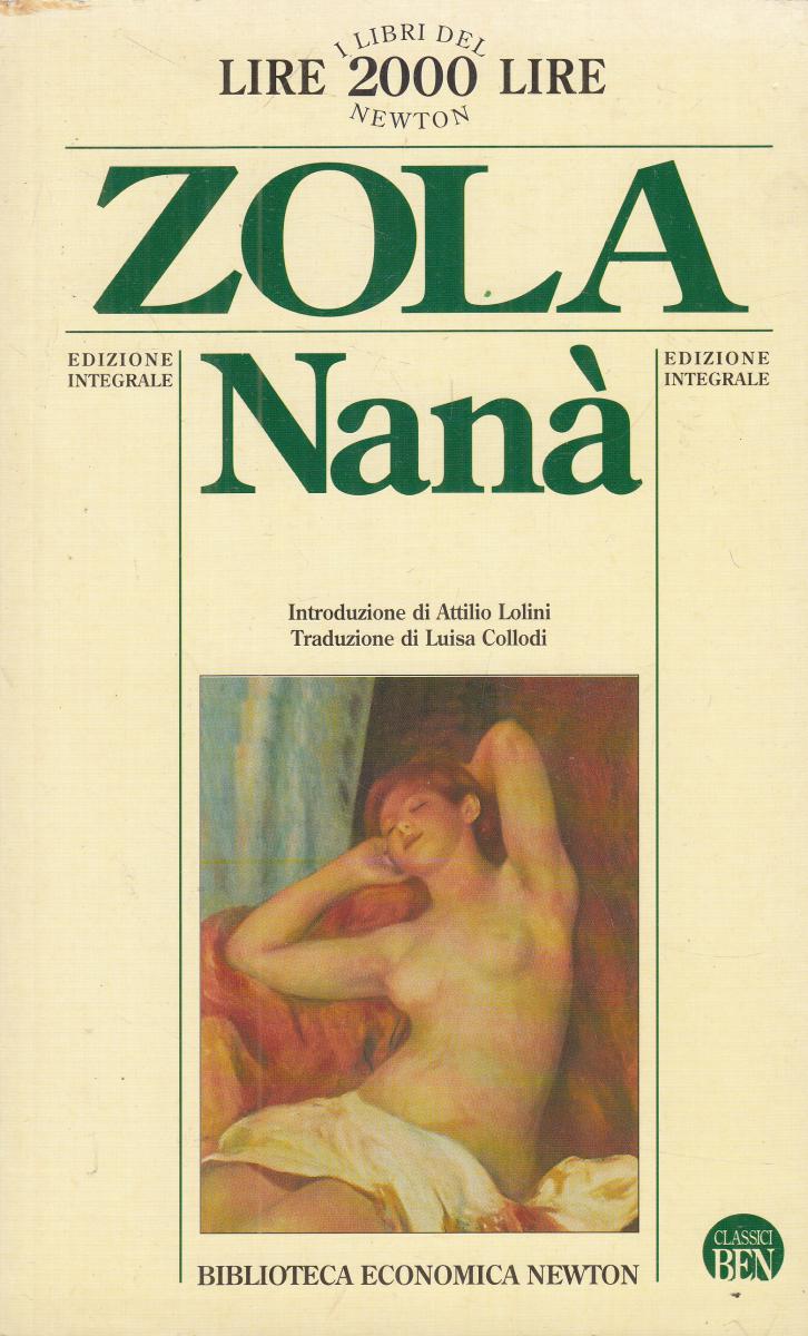 LN2- NANA' - EMILE ZOLA - NEWTON ECONOMICA - B - JXS149