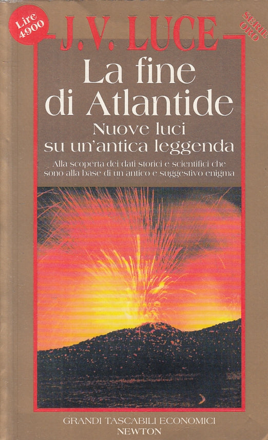 LN2- LA FINE DI ATLANTIDE - J.V. LUCE - NEWTON - GRANDI TASCABILI--- B- JXS10
