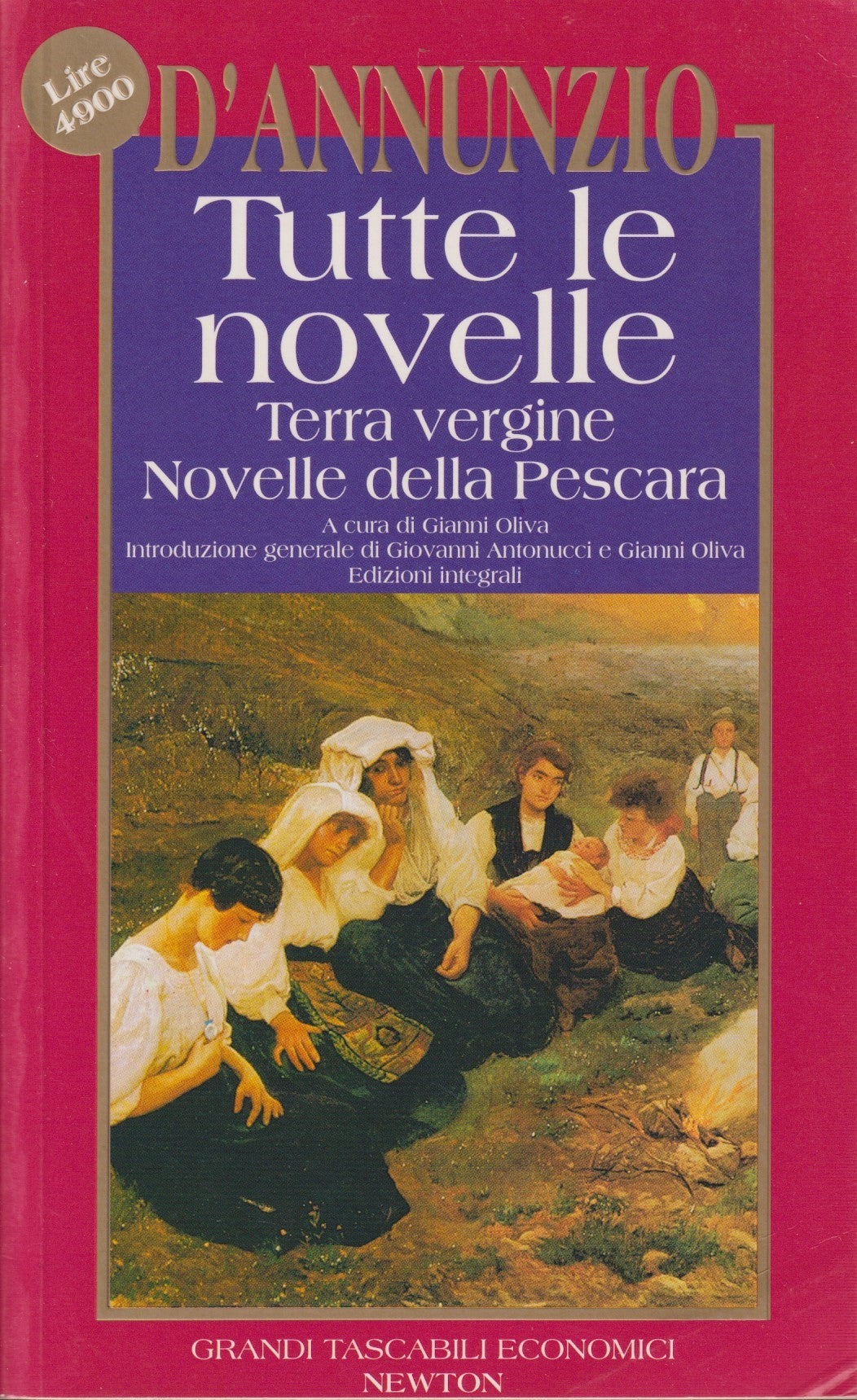 Tutte le novelle - D'annunzio - Newton Grandi tascabili economici - JXS259