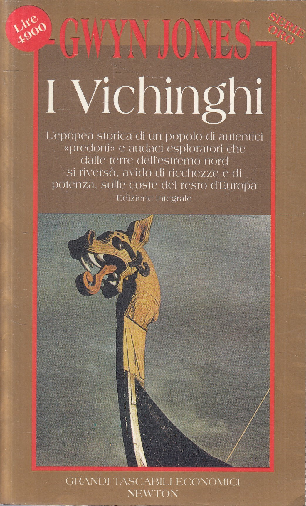 I Vichinghi - Gwyn Jones - Newton Grandi Tascabili Economici- JXS243