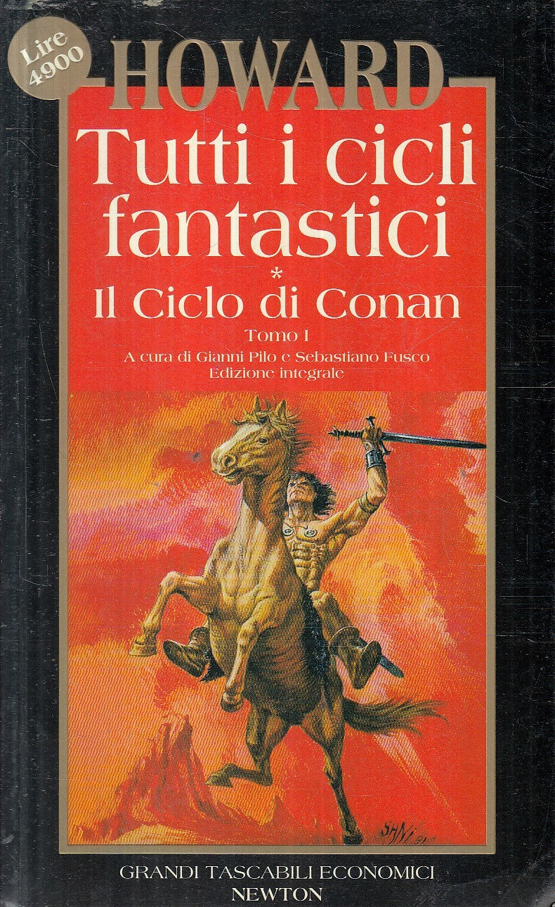 LN2- TUTTI I CICLI FANTASTICI 1 - HOWARD - TASCABILI ECONOMICI NEWTON - JXS258
