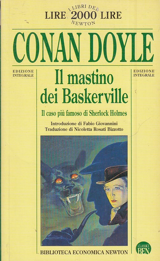 IL MASTINO DI BASKERVILLE - CONAN DOYLE- NEWTON BIBLIOTECA ECONOMICA- JXS41