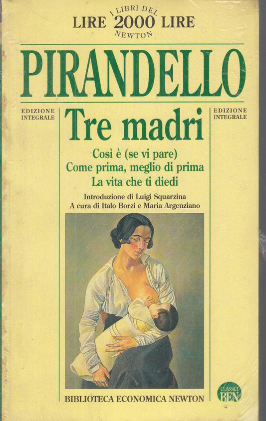 LN2- TRE MADRI - PIRANDELLO - NEWTON ECONOMICA - B - JXS149