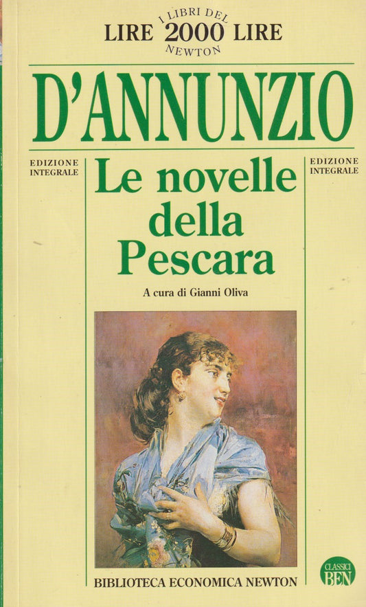 Le novelle della pescara - D'annunzio - Newton Biblioteca economica - JXS90