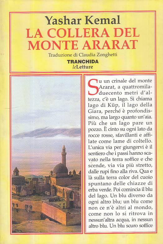 LS- LA COLLERA DEL MONTE ARARAT - YASHAR KEMAL - TRANCHIDA --- 2000 - B - YFS386