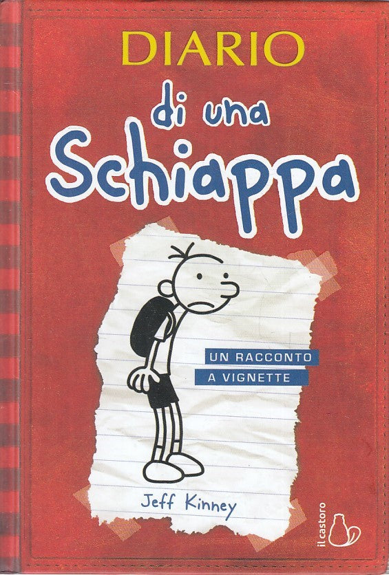 LN2- DIARIO DI UNA SCHIAPPA RACCONTO A VIGNETTE - KINNEY - CASTORO - C - JXS252