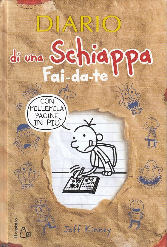 Diario di una schiappa Vita da cani - Jeff Kinney - Il castoro - JXS252