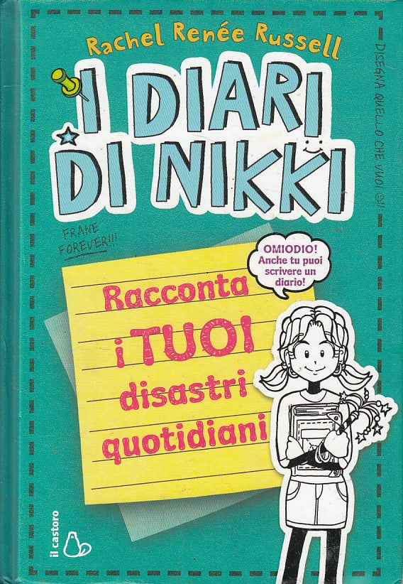 LB- I DIARI DI NIKKI - RACHEL RENEE RUSSELL - CASTORO --- 2014 - C - ZFS218