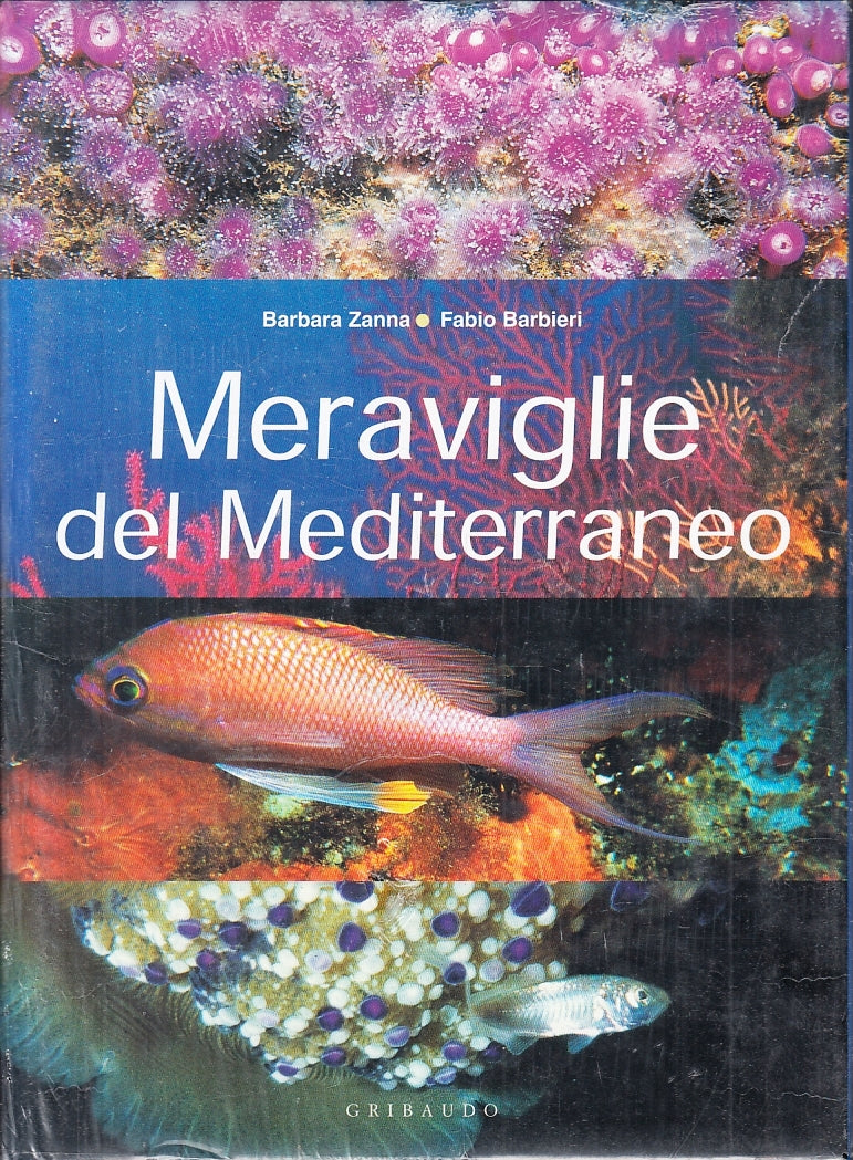 LZ- LE MERAVIGLIE DEL MEDITERRANEO- ZANNA BARBIERI- GRIBAUDO--- 2001- CS- ZFS720