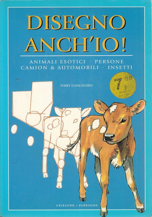 LZ- DISEGNO ANCH'IO! ANIMALI PERSONE- LONGHURST- PARRAGON--- 2004- B- YDS516