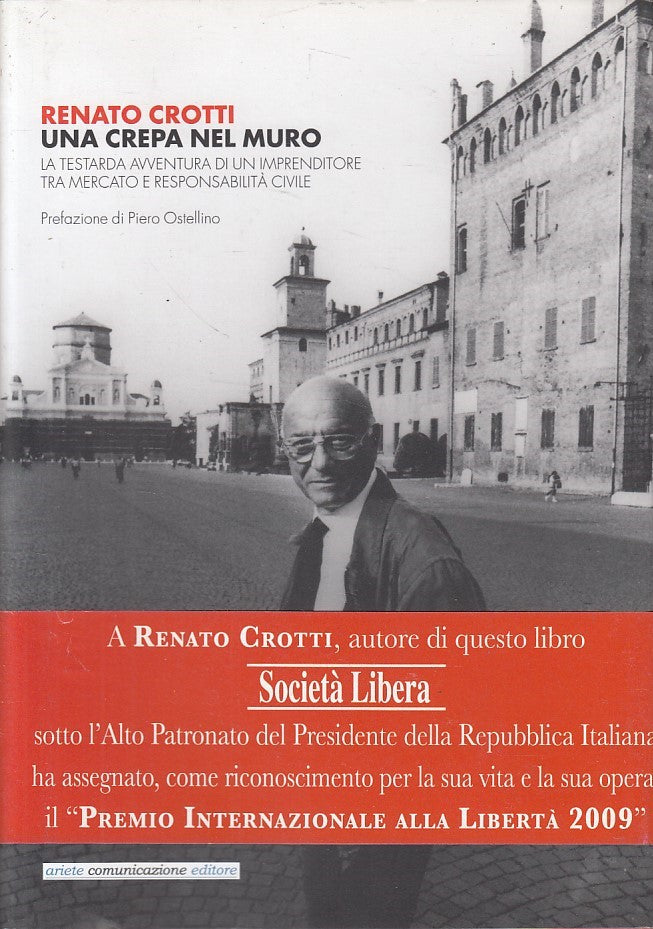 LS- UNA CREPA NEL MURO - CROTTI - ARIETE COMUNICAZIONI --- 2008 - CS - YDS396