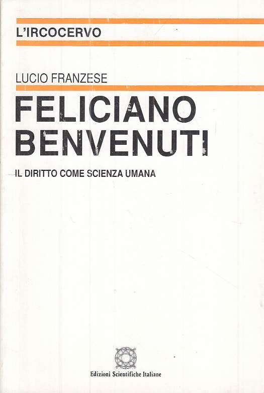 LS- FELICIANO BENVENUTI - FRANZESE - SCIENTIFICHE ITALIANE --- 1999 - B - YTS568